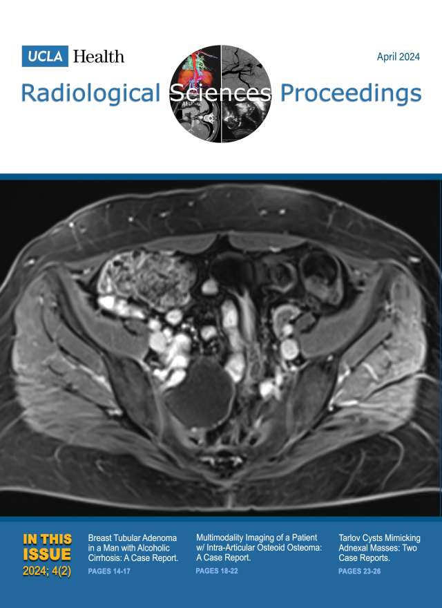 UCLA Radiological Sciences Proceedings 2024 Apr. v4(2)