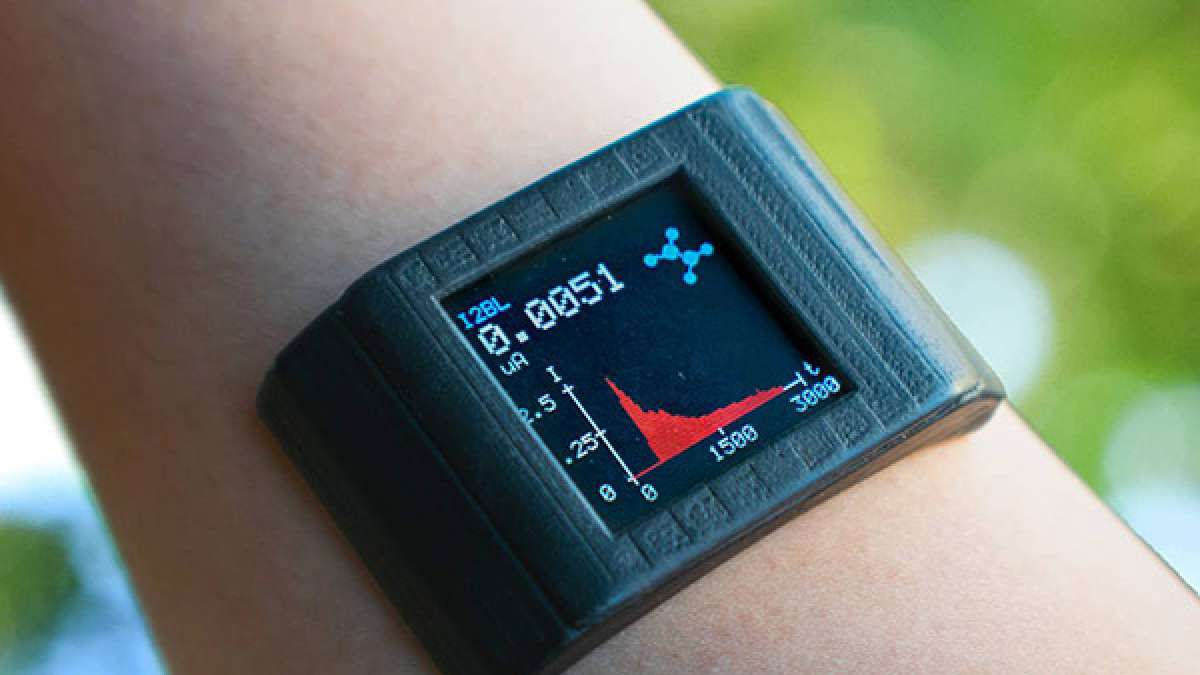 Adhesive film turns smartwatch into biochemical health monitoring