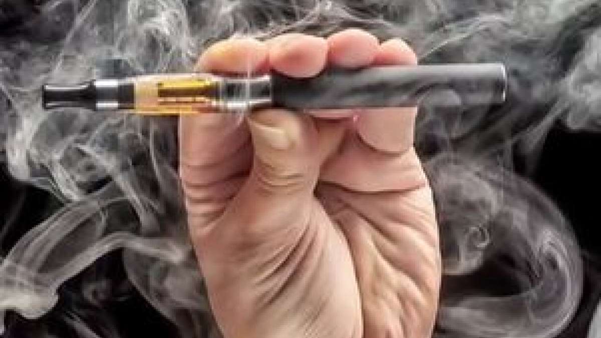 One e cigarette with nicotine leads to adrenaline changes in