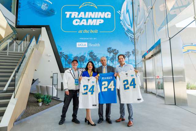 UCLA Health and LA Chargers leadership