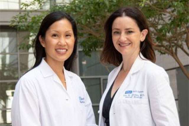 Drs. Eizabeth Ko and Eve Glazier 