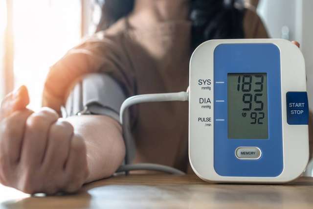 What is a online abnormal blood pressure