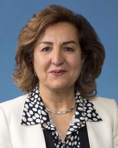 Headshot of Mansoureh Eghbali, PHD