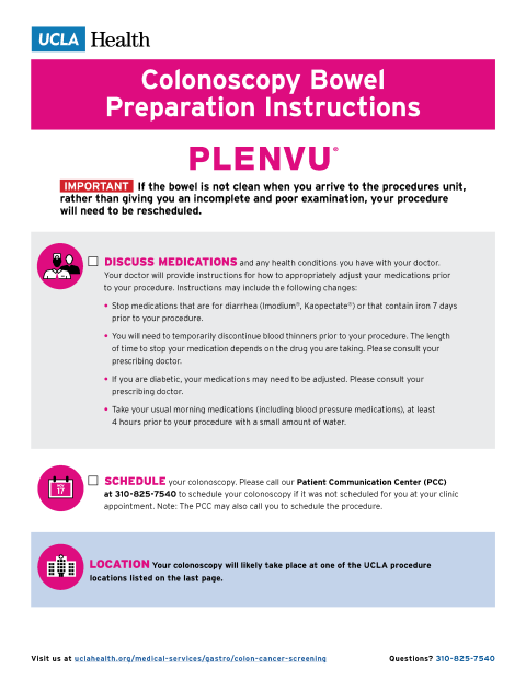 Colonoscopy Prep - Colorectal Cancer Screening | UCLA Health Jonsson ...