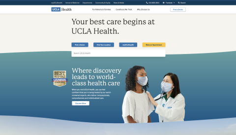 Web - Brand Identity | UCLA Health