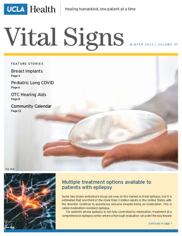 Vital Signs Winter 2023 | UCLA Health