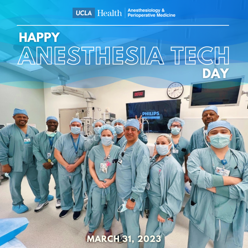 National Anesthesia Tech Week 2024 Aretha