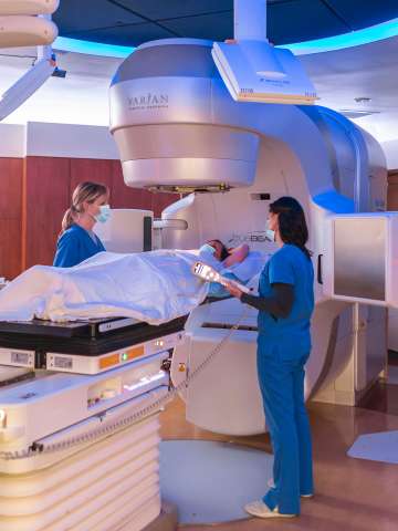 How a highly focused radiation treatment can cure tumors in the